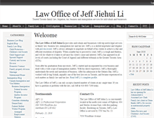 Tablet Screenshot of jefflilaw.com